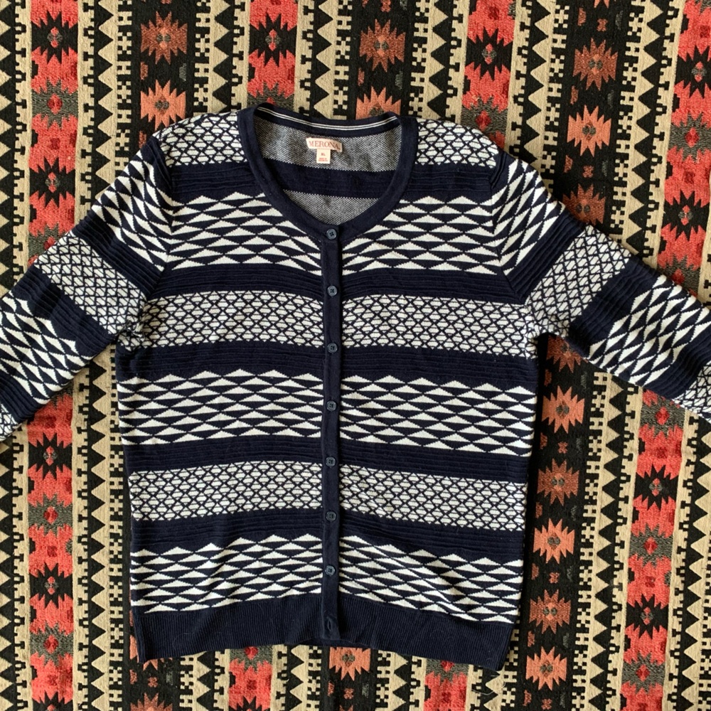 Merona Patterned Cardigan